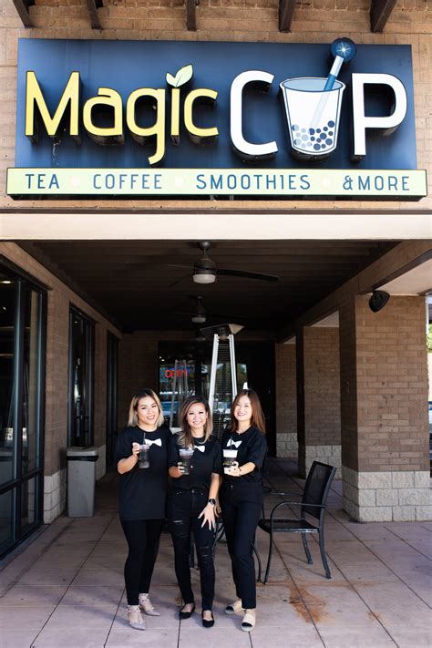 Magic cup cafe mkcinney
